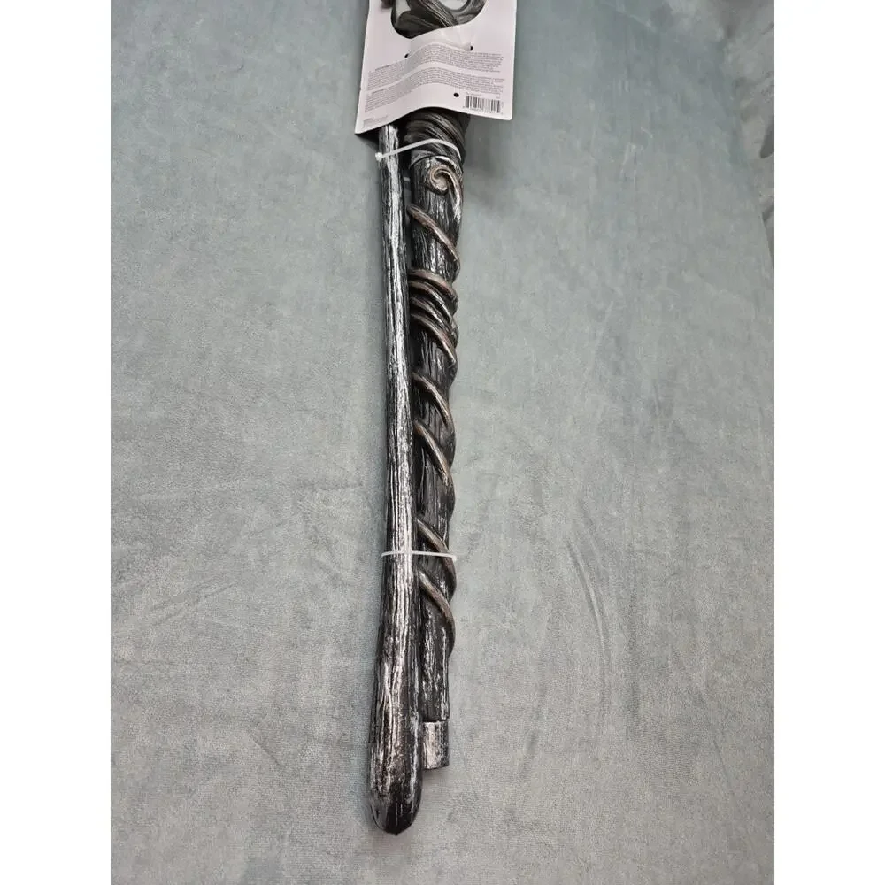 Staff Light Up Ball Wizard Sorcerer Staff Cane Halloween CoplayCostume Accessory